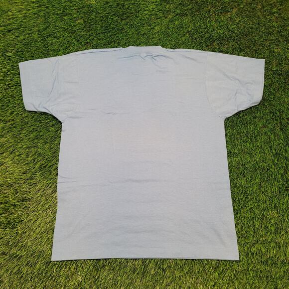 VTG 80s Single Stitch USS Texas BB-35 T-Shirt Mens M Military Ship - Picture 4 of 4